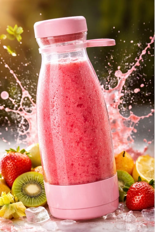 Mini Batidora de Fruta 380 ml Portátil y Recargable